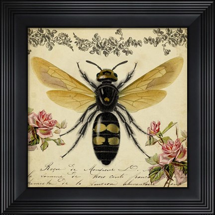 Framed From the Rose Garden I Print