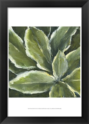 Framed Hosta Detail II Print