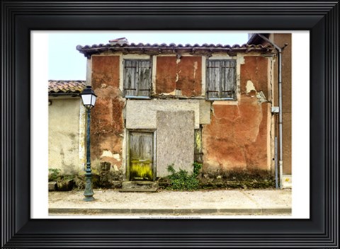 Framed Lupiac House I Print