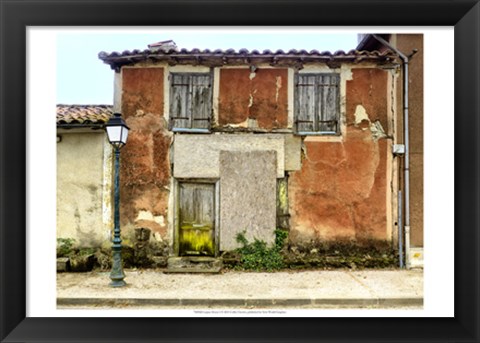 Framed Lupiac House I Print