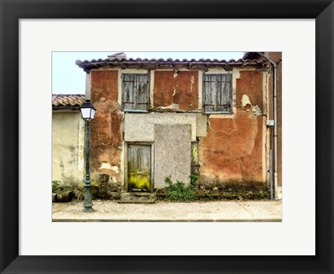 Framed Lupiac House I Print
