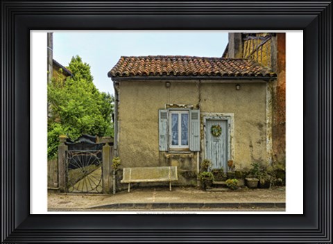 Framed Lupiac House II Print