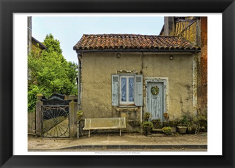 Framed Lupiac House II Print