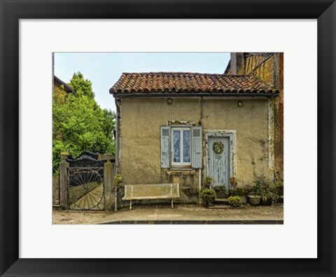 Framed Lupiac House II Print