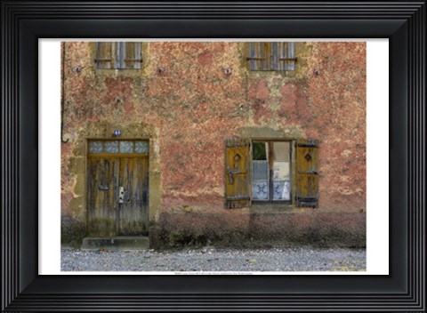Framed Lupiac House III Print