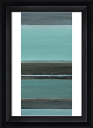 Framed Falling Water II Print