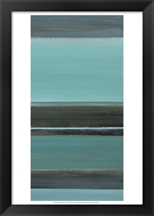 Framed Falling Water II Print