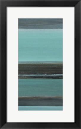 Framed Falling Water II Print