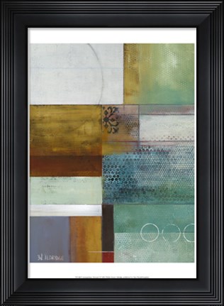 Framed Cosmopolitan Abstract I Print