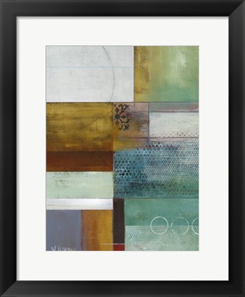 Framed Cosmopolitan Abstract I Print