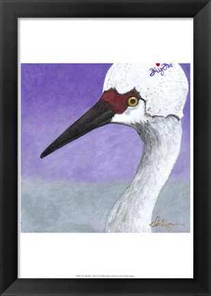 Framed You Silly Bird - Abbe Print