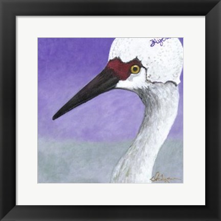 Framed You Silly Bird - Abbe Print