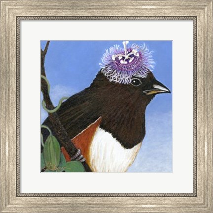 Framed You Silly Bird - Donna Print