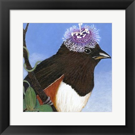 Framed You Silly Bird - Donna Print