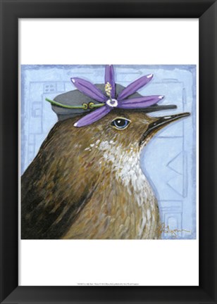 Framed You Silly Bird - Walter Print