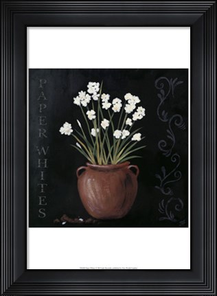 Framed Paper Whites Print
