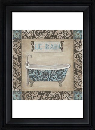 Framed Le Bain Print