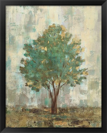 Framed Verdi Trees II Print