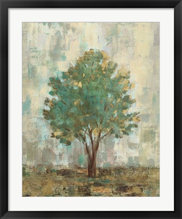 Framed Verdi Trees II Print