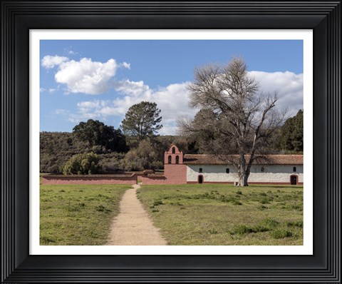 Framed La Purisima Mission, Lompoc, California Print