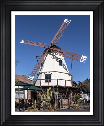 Framed Santa Ynez Valley of Santa Barbara County, California Print
