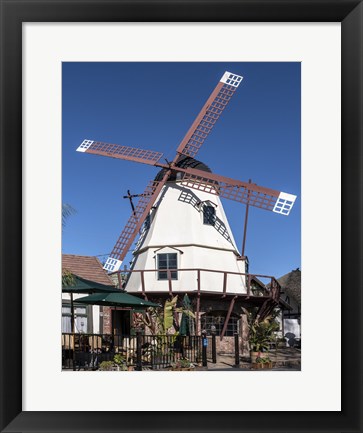 Framed Santa Ynez Valley of Santa Barbara County, California Print