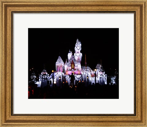 Framed Sleeping Beauty&#39;s Castle Print