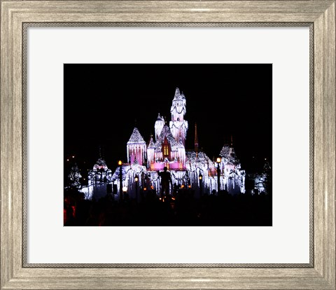 Framed Sleeping Beauty&#39;s Castle Print