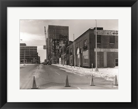 Framed Buick Motor Company &amp; Greensboro Motor Company Guilford County, NC 1979 photography Print