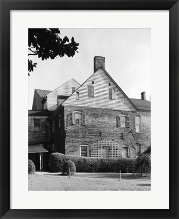 Framed Salem College, Old Chapel Annex, 601 South Church Street, Winston-Salem, Forsyth County, NC Print