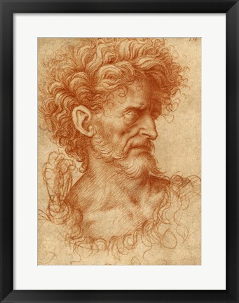 Framed Saint John the Baptist Print