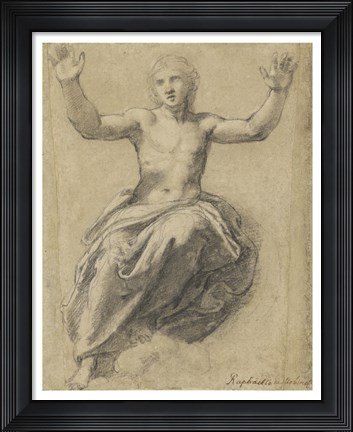 Framed Christ in Glory Print