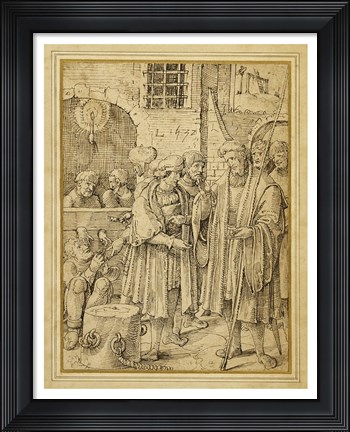 Framed Seven Acts of Mercy: Ransoming Prisoners Print