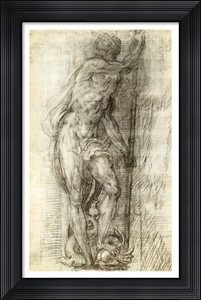 Framed Neptune Print