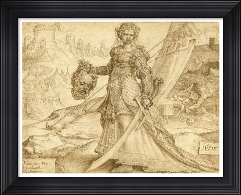 Framed Judith Print