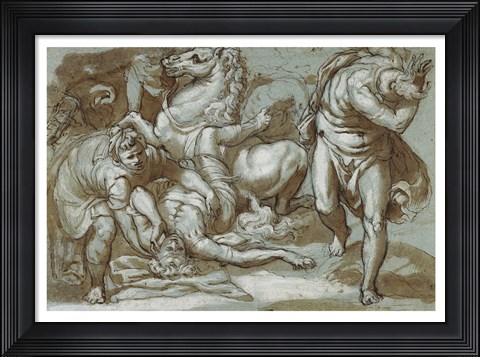 Framed Conversion of Saint Paul Print
