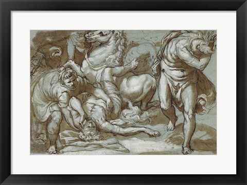 Framed Conversion of Saint Paul Print