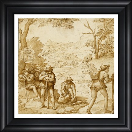 Framed Taddeo&#39;s Dream Print