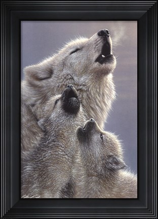Framed Singing Lessons Print