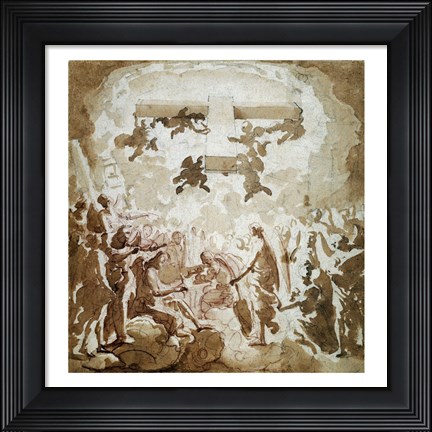 Framed Triumph of the Cross Print