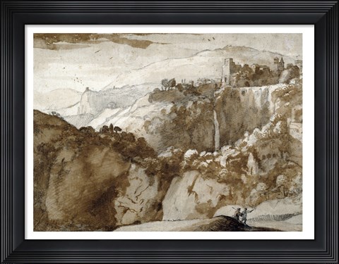 Framed View of Tivoli Print