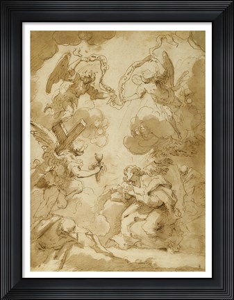 Framed Agony in the Garden Print