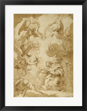 Framed Agony in the Garden Print