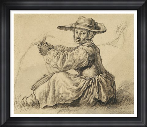 Framed Milkmaid Print
