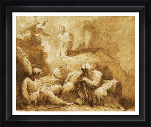 Framed Agony in the Garden Print