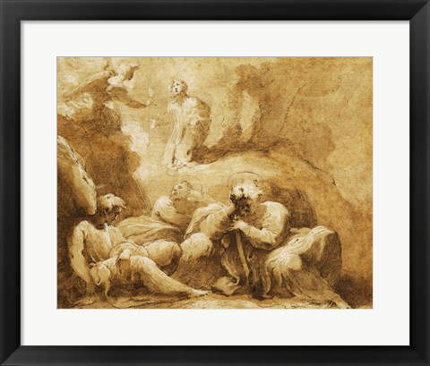 Framed Agony in the Garden Print