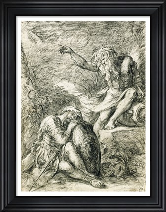 Framed Dream of Aeneas Print
