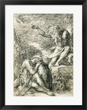 Framed Dream of Aeneas Print