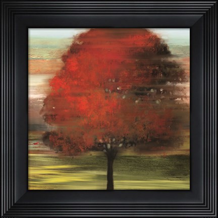 Framed Flow Trees I Print
