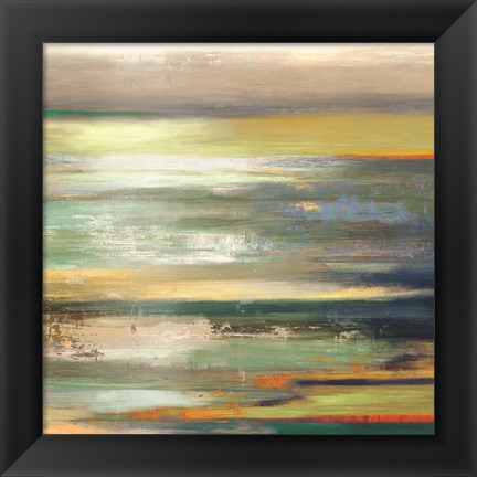 Framed Evening Tide I Print